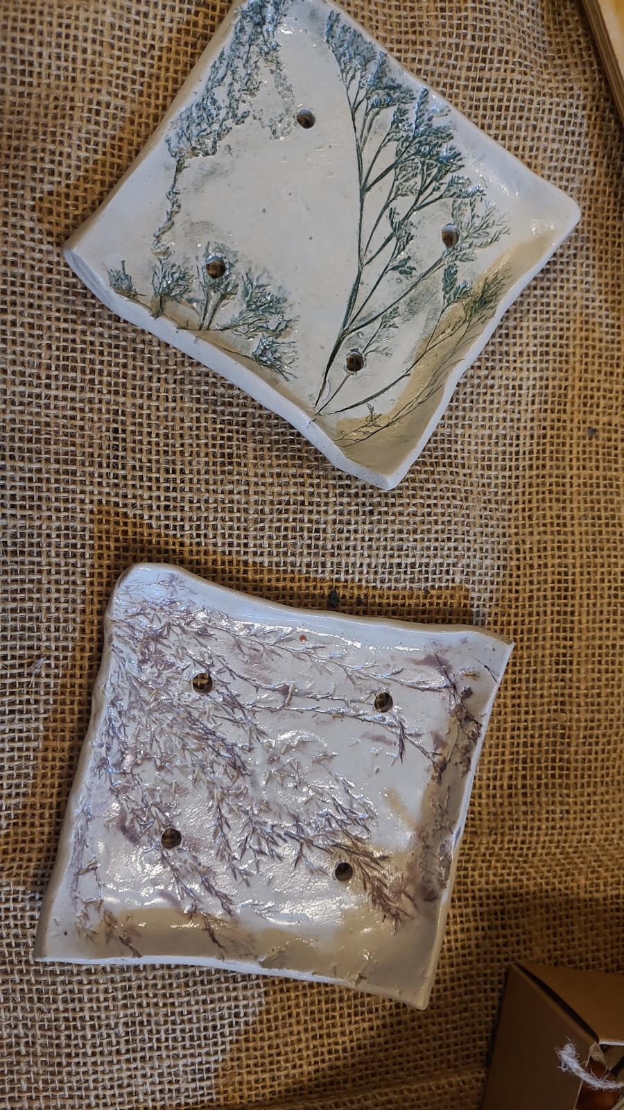 Botanical Soap Dish Gift Set