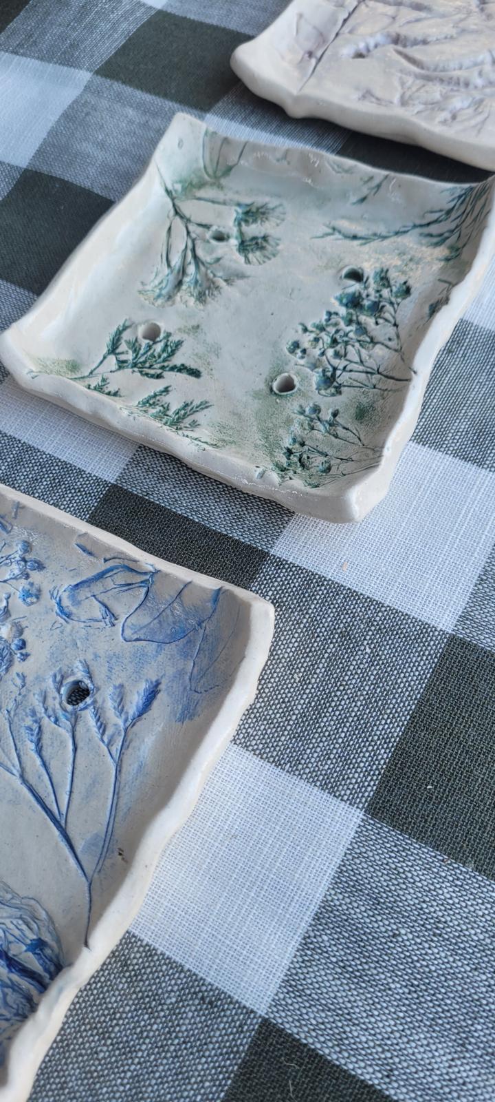 Botanical Soap Dish Gift Set