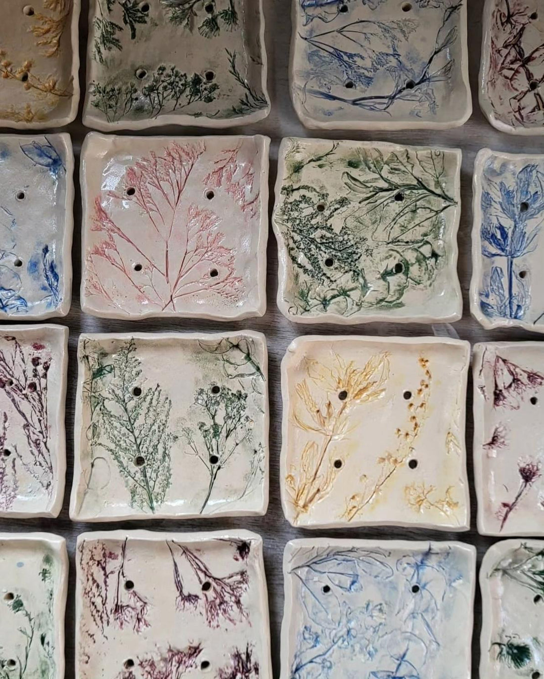 Botanical Soap Dish Gift Set