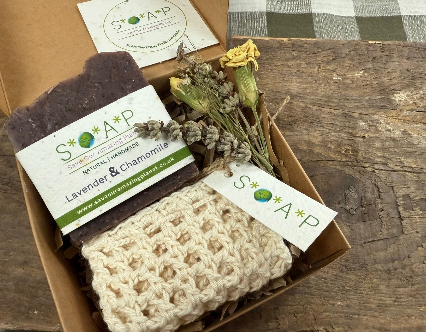 Luxury Soap Saver and Gift Set