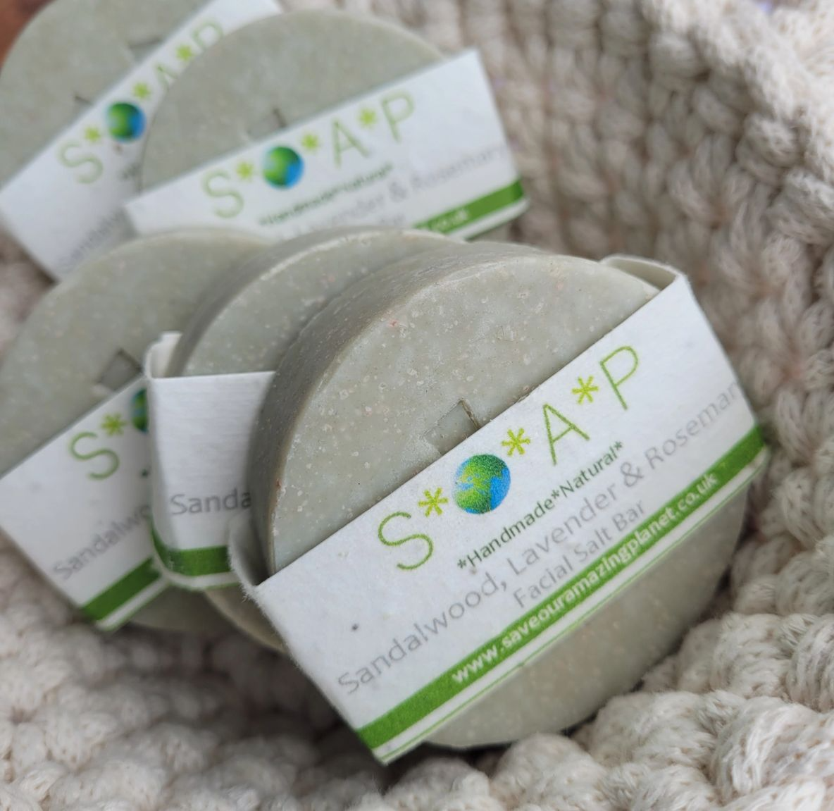 Facial Salt Bar S*O*A*P